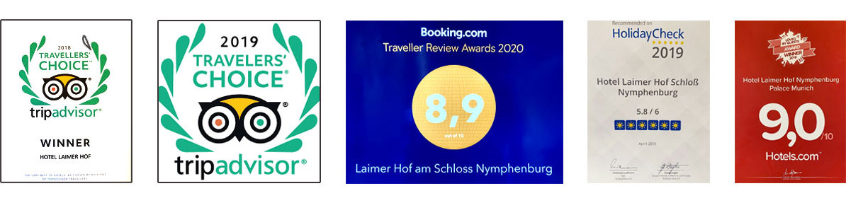 Awards des Hotels Laimer Hof