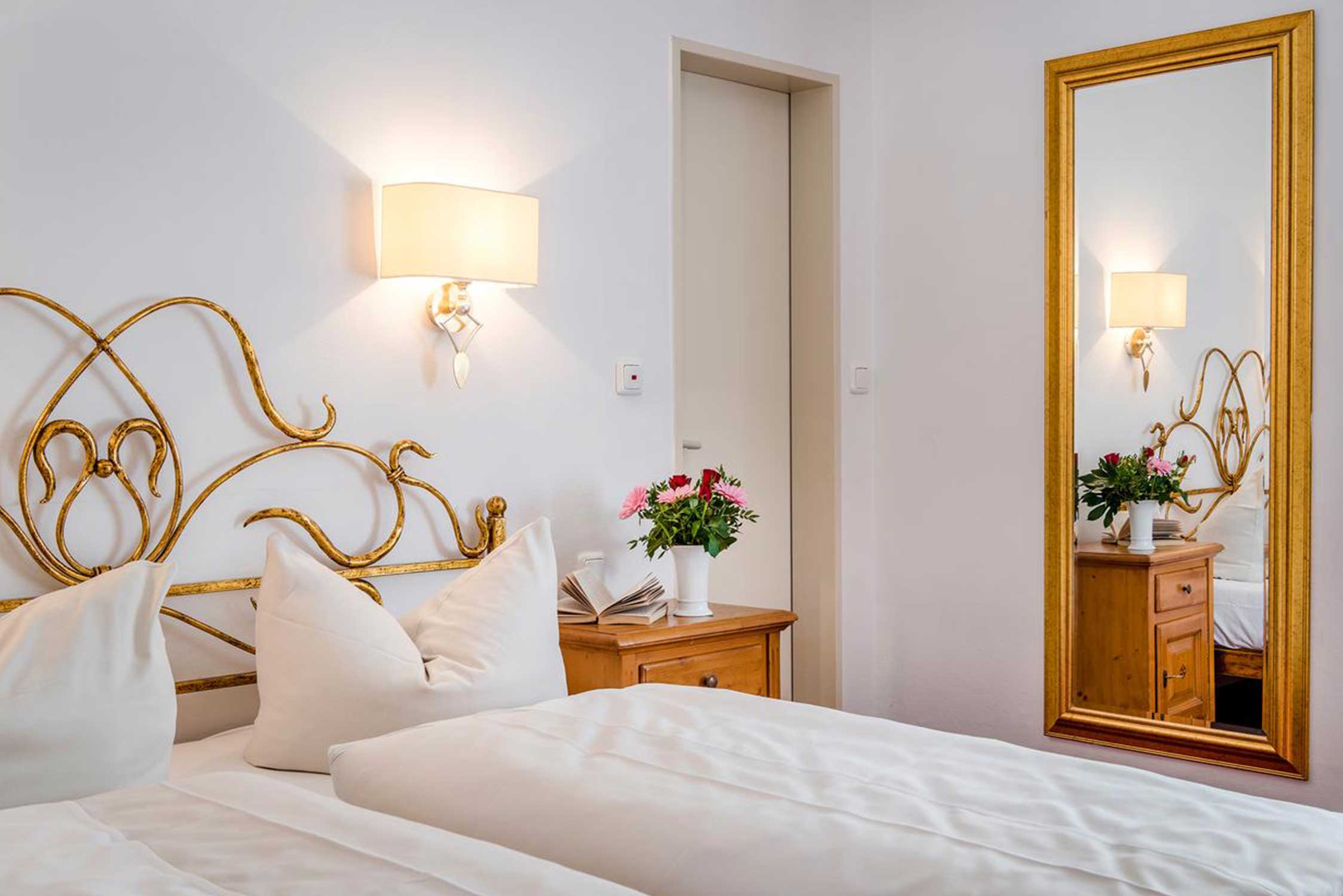 Hotel Laimer Hof, Vue chambre double