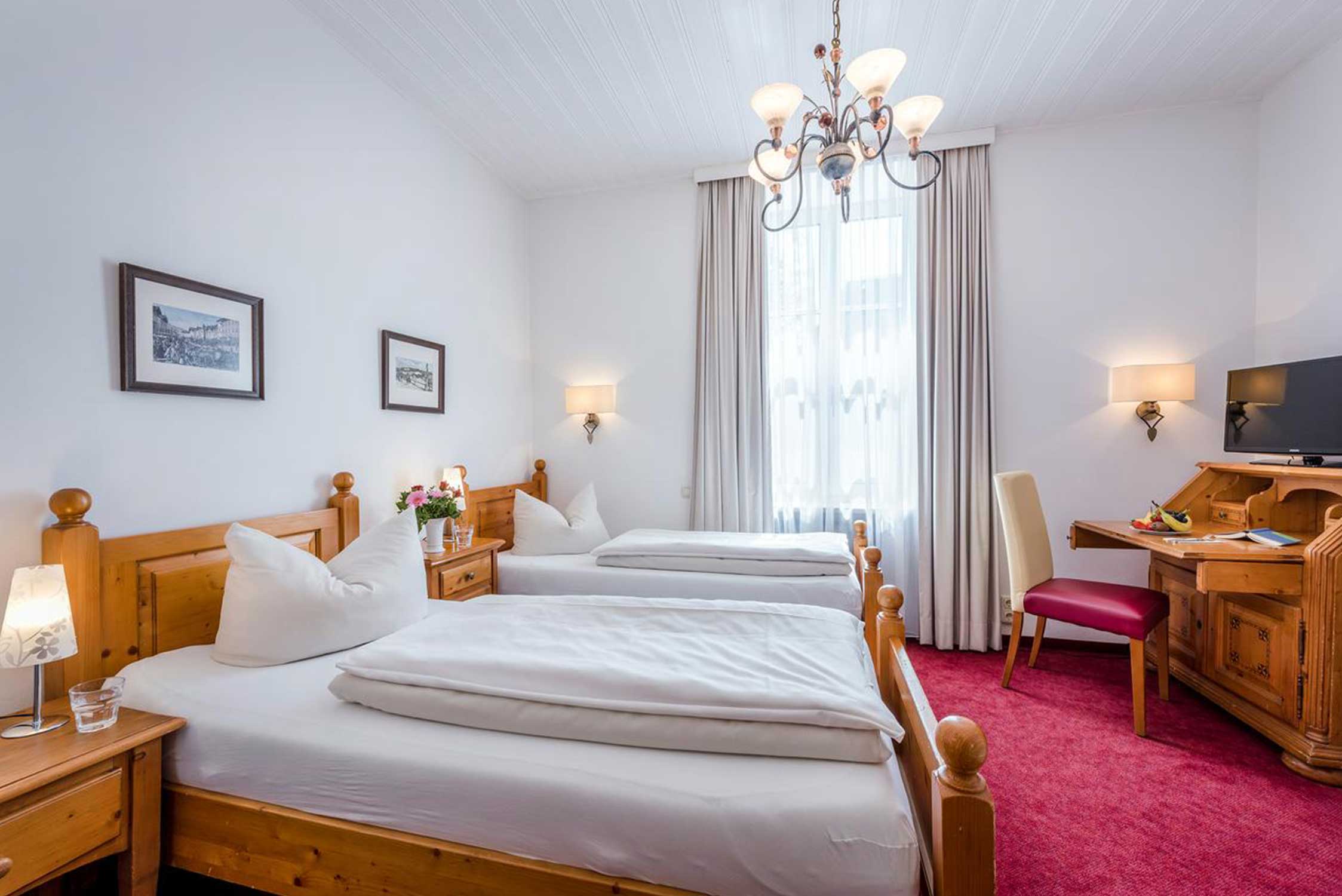 Hotel Laimer Hof, Chambre double avec deux lits